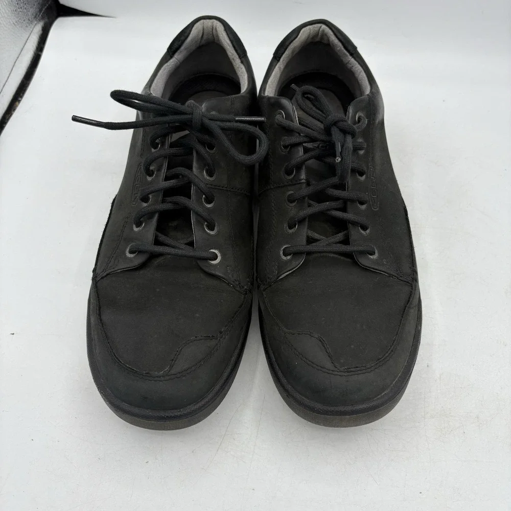 Keen Shoes Mens‎ Size 11.5 Glenhaven Sneakers Black Lace Up